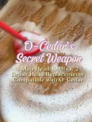 Did you know your O-cedar can do this?😦🧼 #ocedar #mophead #mopping #scrub #dealsforyoudays