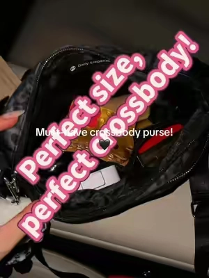 One bag, endless compliments🖤#crossbodybag #purse #stylish #OOTD #mexsbag 