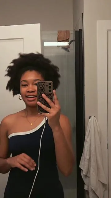 I literally love these Scrunchies! #type4hair #naturalhair #coilyhair #highpuff #cutenaturalhairstyles 