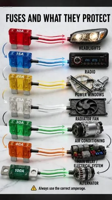 Don't get stranded over a blown fuse Keep this in your glove box #CarHack #EmergencyKit #carlover #SummerWins #DealsforYouDays