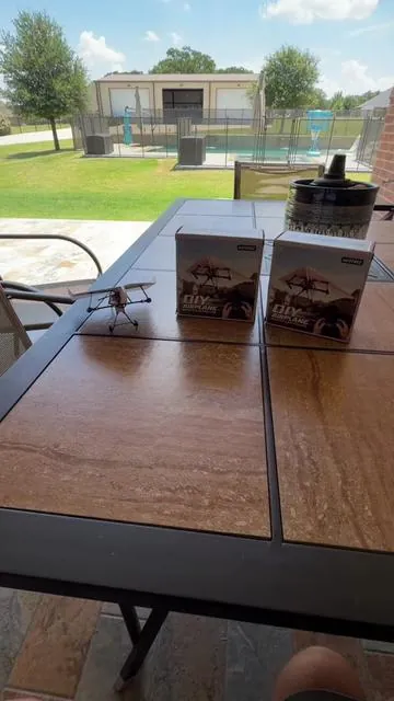 RV Paper Airplane Kit. Now you can make a paper airplane and fly it with a remote.