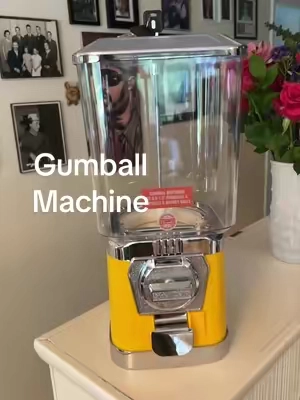 Free shipping 【DealsForYouDays】VEVOR Gumball Machine for Kids, 17"H Home Candy Vending Machine, PC Gumball Dispenser, Bubble Gum Machine for Game Stores, Coin Operated Gumball Bank for Toy Capsules Bouncy Balls Candy, Blue #gumballmachine #vendingmachine #toy #SmallBusiness #dealsforyoudays @VEVOR Home Store 