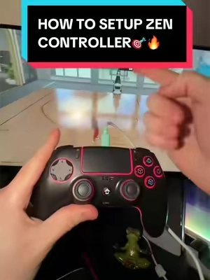 this is how you setup this controller🤝🤯 #summerwins #techtok #zen #macro #controller 