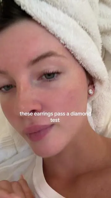 my fav everyday earrings no one would ever know they’re from tiktokshop 