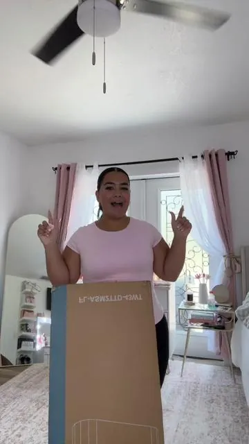 #roommakeover #newfurniture #unboxing #fyp #roomdecor  