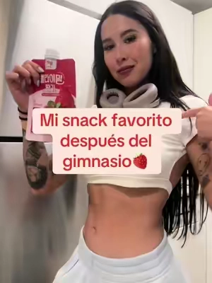 Sabe a nesquick de fresa 😍🥰 #Fitness #snack #dailyvlog 
