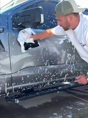 Clay bar your entire car in minutes with the Blackline clay towel #blacklinecarcare 