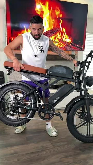 Bicicleta eléctrica Summervibes TST X6 de 1500 W con doble batería, neumáticos anchos, autonomía de 60 a 120 millas, suspensión completa, 28 MPH, capacidad de 420 libras #summerwins #bike #todoterreno #dealsforyoudays #paratiiiiiiiiiiiiiiiiiiiiiiiiiiiiiii 