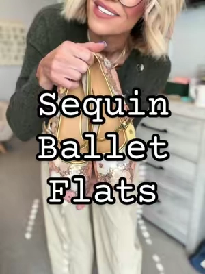 Darn near have every style now 🤭 @Laurel Grace US  #balletflats #womensshoes #maryjaneshoes #workshoes #sequins 