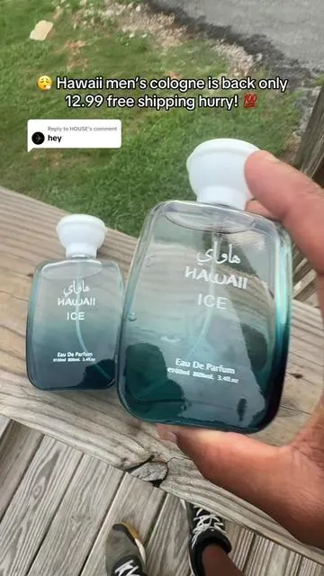 Replying to @HOUSE Hawaii Ice Mens Cologne smells so good and it’s a top affordable Mens Cologne #SmellGood #MensPerfume #MensFragrance #FragranceTikTok #Cologne  