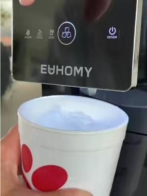 Best nugget ice maker you can get on sale right now #euhomy #nuggetice #icemaker #euhomyicemaker #icemachine 