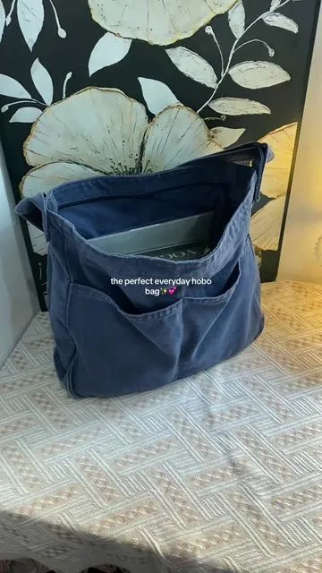 Love the perfect work & everyday bag✨💕but stock is limited‼️#riverchbag #hobobag #canvasbag #dealsforyoudays #schoolbag 