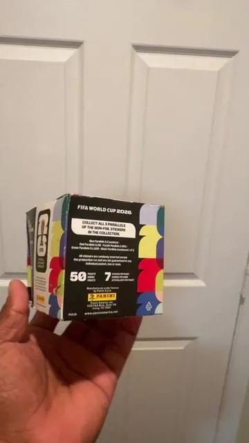 50 PACK 2026 Panini World Cup Soccer Stickers *SHIPS SEALED* #soccertiktok #TikTokShop #creatorsearchinsights #panini #fifawc2026 