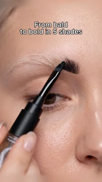 Sweat, rain, or tears? IDC. This brow ain't going nowhere.#tiktokshop#fyp  #beauty#eyebrows#eyebrowtutorial 