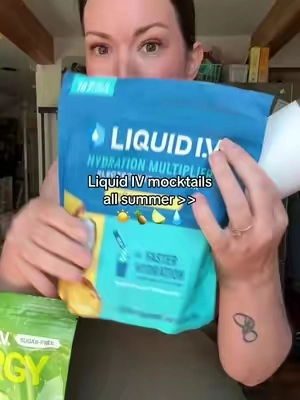 #liquidiv #liquidivhydration #electrolytes #mocktails #sobertok 
