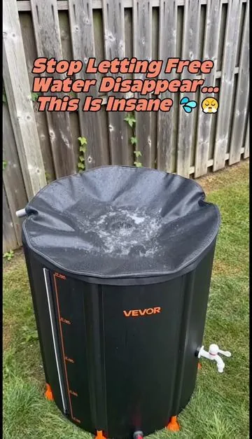 #VEVOR #RainBarrel #RainwaterCollection #GardeningTips #GardenTools
