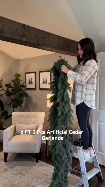 Real touch Cedar garlands sale #christmasgarland #SummerTurnUp
#tiktokshopsummersale#realtouchgarland #cedargarland #christmasinjuly 
