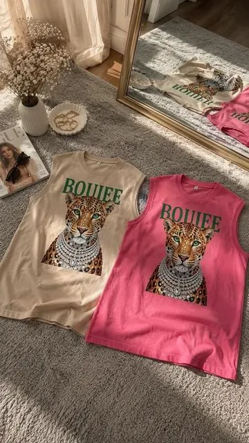 #boujee #leopard #tanktop #viral #trending  