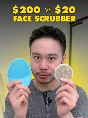 Does 10x the price actually clean 10x better? #FaceScrubber #SkincareRoutine #SudScrub