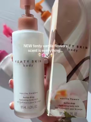 RUNNN bc this one is gonna go fast!!🍨🏃🏻‍♀️ vanilla AND florals in one #fentyskinbodymilk #fentybuttadropbodymilk #fentyvanillaflowers #vanillalotion #fentyskin 