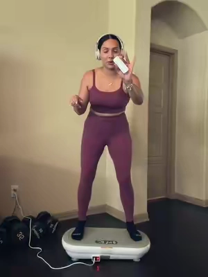 This vibration plate has some POWER to it 💥 #merach #merachvibrationplate 