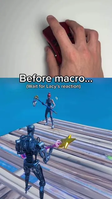 Lacy was confused😭 #macro #furycubeg11 #fortnitemacro #gamingmouse #autoclicker 