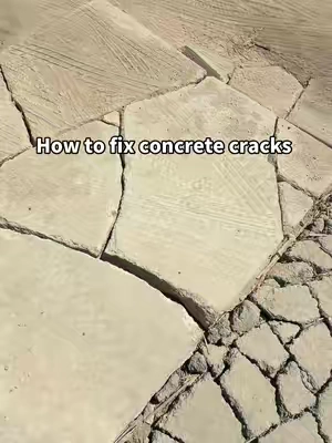 How to fill cracks in your concrete driveway, patio’s, and sidewalks. Super Easy, no skill required #concreterepair #concrete #homemaintenance #diyrepair #homerepair @Magic Crack Filler 