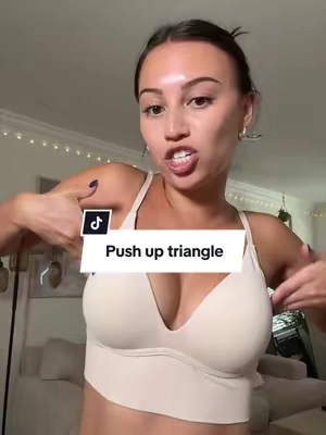 a PUSH UP triangle bra that’s comfy af?? Give me every color