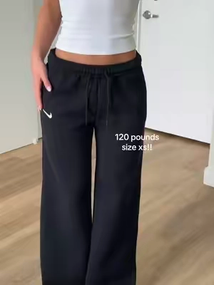 #nike #widelegsweatpants #tryonhaul #OOTD 