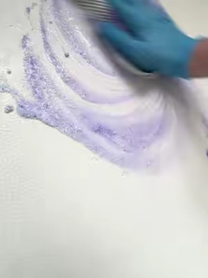 Wire rag scrub #satisfying #fabuloso #roma #wirerag #bathtubclean 