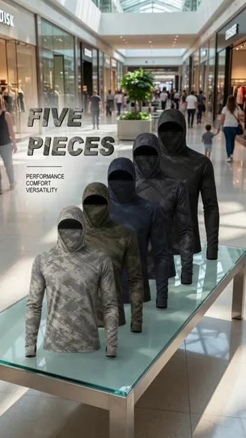 6 Pack Men UPF Sun Protection |. #5Pack #Mens #Camouflage #Balacl 