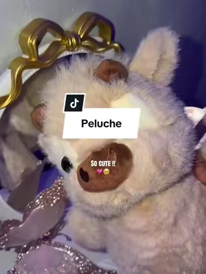 Adorable vaquita que corre 🥹✨ so cute #peluchescute #peluchito #peluchevaquita 
