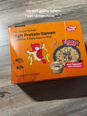 @Healspot Food soo good & soo much protein #highproteinsnacks #highproteinmeals #spicy #ramen 