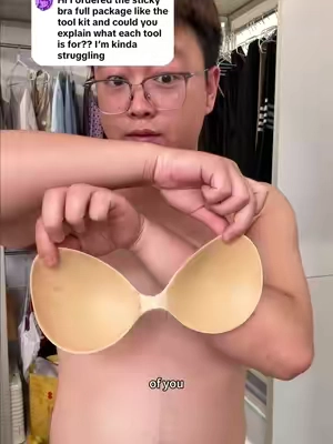 PUFF sticky bra really have replaceable adhesive!! #stickybra #tiktokshop #pushupstickybra #WeeklyDeals  #DealsForYouDays 