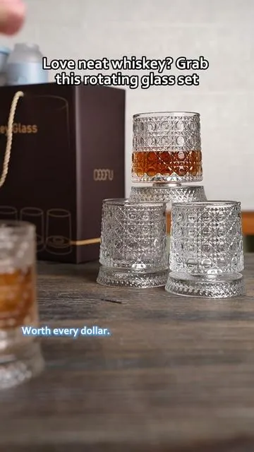 Didn't realize I needed this kind of peace tonight. One drink. One spin. That's enough. 🧊🥃🎵#Whiskey #WhiskeyGlass #Tipsy #DealsForYouDays #SummerWins 