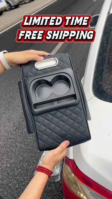Esta cubierta para la consola central hace que tu coche se vea mucho más premium.#caraccessories #carinterior #tiktokmademebuyit #carupgrade 
