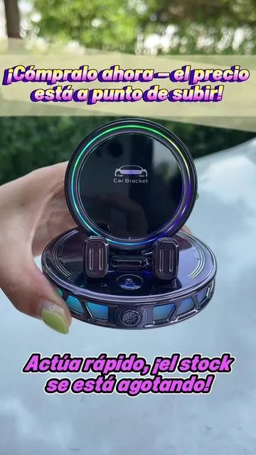 aTodavia no encuentras el soporte de telefono ideal para tu cyoche? Este es perfecto para ti. #carmount #car #wirelesscharging #tiktokshop #tiktokmademebuyit 