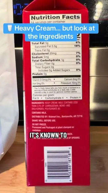 I started reading ingredient labels, and it made me rethink what I keep in my pantry. Instead of buying heavy cream that has to stay refrigerated and often contains stabilizers, I’ve been reaching for shelf-stable heavy cream powder. It lasts much longer, works in over 60 recipes, and is always there when I need it—without another carton going bad in the fridge. 🥛✨  #CookingHack #KitchenEssentials #HomeCooking #BakingTips #creamer  @Z Natural Foods 