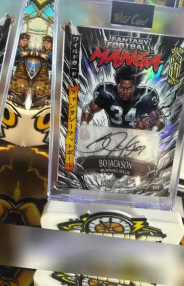 #wildcard #fantasyfootball #manga #bojackson #auto 