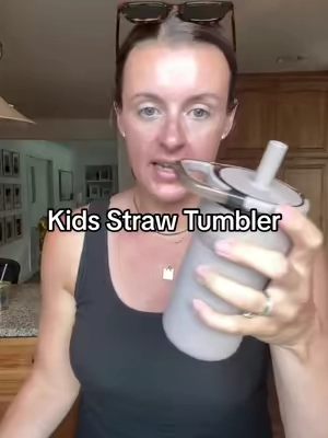 the only spillproof kids straw tumbler that keeps their water ice cold in the summer 💦 #tumbler #brumatetumbler #kidstumbler #spillprooftumbler 
