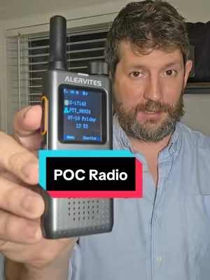 Stay connected over virtually unlimited distances with the Alverites POC Radio featuring a lifetime eSIM. Using cellular network coverage instead of traditional radio range, it supports instant push-to-talk communication, private group conversations, and clear audio making it a great choice for road trips, businesses, outdoor adventures, and staying in touch with family and friends. #POCRadio #PushToTalk #TwoWayRadio #CellularRadio #CommunicationGear 