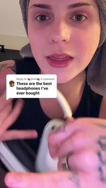 Replying to @🍉Grim🍉  I’m so shocked that you guys actually watched my unboxing lol. These are def gonna be hyped up very soon. Lmk if you have other questions! #nothingheadphones #nothing #headphones #headphone #newtech 
