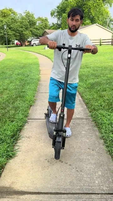 Electric Scooter for Adults,22 MPH electric Scooter,Dual Suspension escooter,Affordable Scooter. #electricscooter #scooter #escooter #summerwins #tiktikshopcreatorpicks 