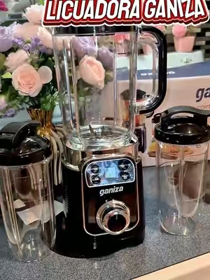 Ganiza Professional Smoothie Blender 1100W Motor 25000 RPM 8 Auto Programs for Frozen Fruits Ice 64 oz Large 12-in-1 Countertop Blender Dishwasher Safe Multifunctional Juicer food processor nutribullet vitamix juicer machine #Licuadora #tiktokshopsummersale 