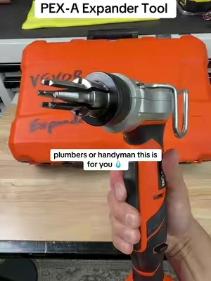 VEVOR PEX-A Cordless Tube Expander Tool #plumber #plumbing #tools #construction #construccion @VEVOR Store 