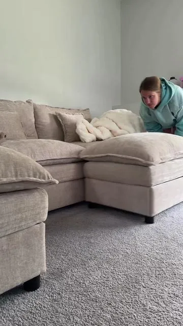 literally insane the viral cloud couch in oatmeal 🤎✨☁️🙌🏼