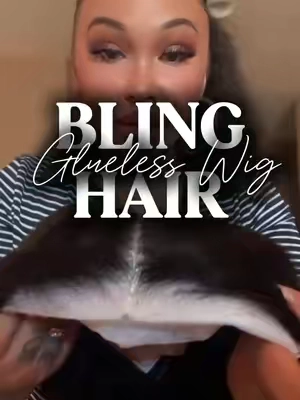 Human hair wigs by bling hair @Bling Hair Fashion #gluelesswig #wig #wigs #blinghair #wigtutorial 