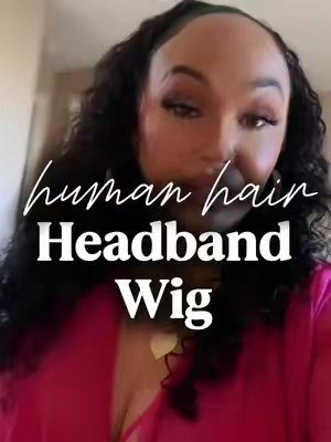 Human Hair headband wig #blinghair #headbandwig #wig #wigs #gluelesswig 