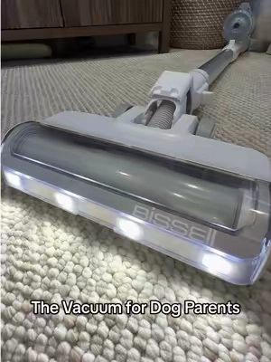 Calling all dog parents this is the vacuum you’ve been searching for! #dogmom #dogsoftiktok #vacuumfordogs #cordlessvacuum #bissell 