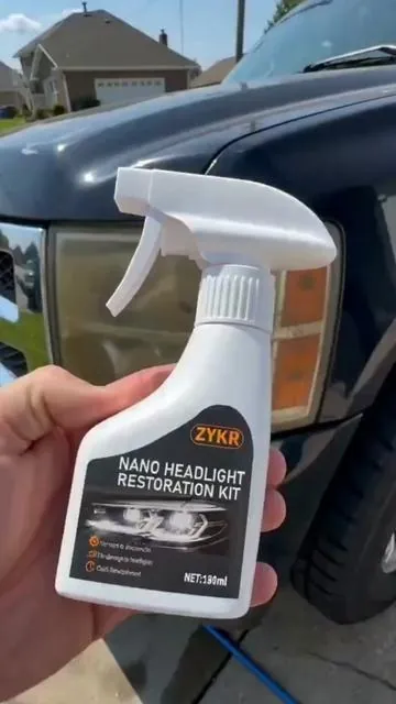 Make your headlights look brand new without replacing  #tiktokshop #fyp #carcare #geadlights 
